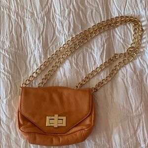 Francesca’s Small Orange Shoulder Bag